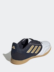 adidas White/Gold Kids Top Sala Competition Indoor Football Boots - Image 4 of 9