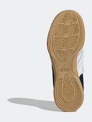 adidas White/Gold Kids Top Sala Competition Indoor Football Boots - Image 7 of 9