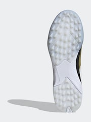 adidas Gold/White Kids F50 League Messi Turf Boots - Image 7 of 9