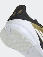 adidas Gold/White Kids F50 League Messi Turf Boots - Image 9 of 9