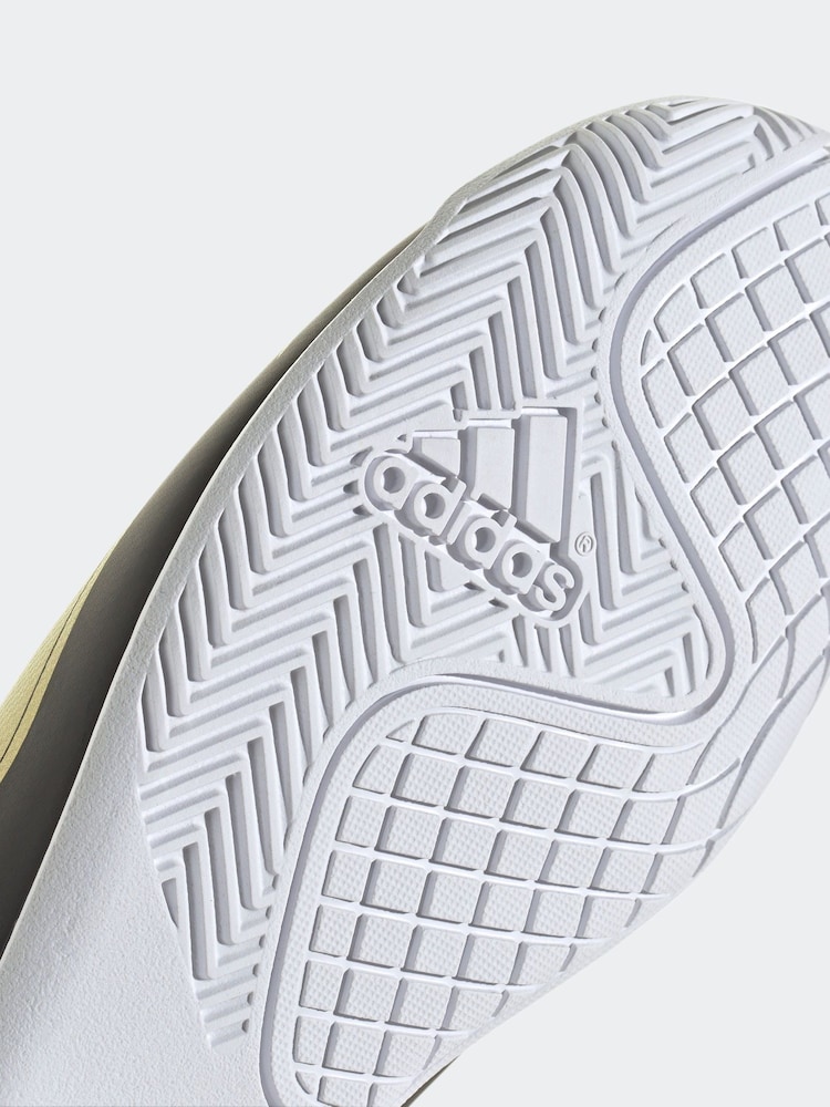 adidas Gold/White Kids F50 Club Messi Indoor Boots - Image 9 of 9