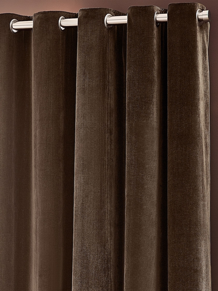 Yard Heavy Chenille Velvet Room Darkening Rengasverhot - Kuva 5 / 5