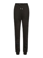 Long Tall Sally Black Cuffed Drawstring Joggers - Image 3 of 4