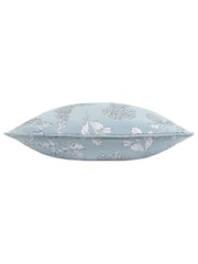 Wylder Blue Sophia Floral Jacquard Cushion - Image 3 of 4