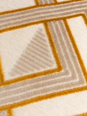 Riva Paoletti 50 x 50cm Henley Geometric Velvet Jacquard Cushion - صورة 5 من 5