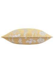 Wylder Nature Gold Sophia Floral Jacquard Cushion - Image 3 of 5