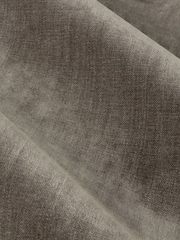 Yard Greige Heavy Chenille Fully Eyelet Curtains - Image 6 of 6