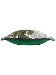Wylder Green Woodlands Floral Jacquard Cushion - Image 4 of 5