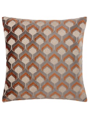 Riva Paoletti 45 x 45cm Ledbury Velvet Jacquard Cushion - Imagem 1 de 5