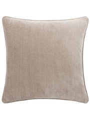 Yard 50 x 50cm Heavy Chenille Velvet Piped Feather Filled Cushion - Изображение 1 из 4