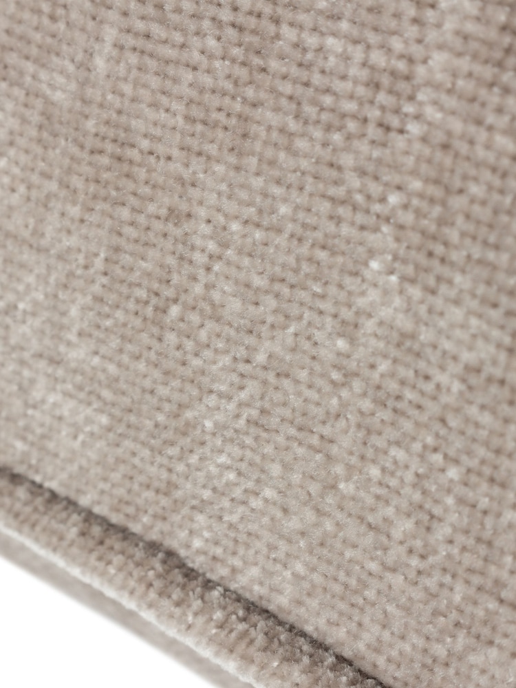Yard 50 x 50cm Heavy Chenille Velvet Piped Feather Filled Cushion - Image 3 of 4