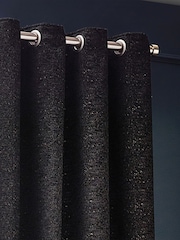 Riva Paoletti Galaxy Chenille Eyelet Curtains - 圖片 3，共 5