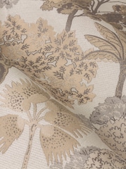 Wylder Natural Woodlands Floral Jacquard Eyelet Curtains - Image 5 of 5