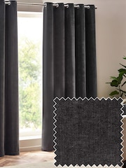 Yard Heavy Chenille Velvet Room Darkening Rengasverhot - Kuva 2 / 5