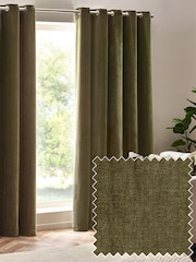 Yard Heavy Chenille Velvet Room Darkening Rengasverhot - Kuva 2 / 5