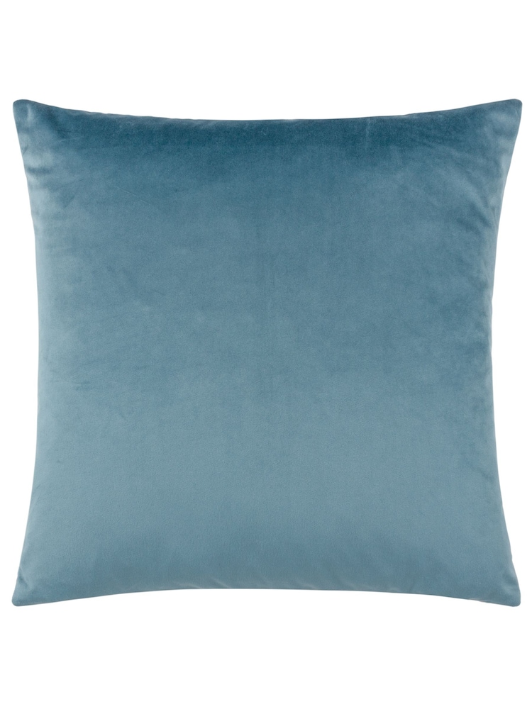 Riva Paoletti 50 x 50cm Henley Geometric Velvet Jacquard Cushion - صورة 2 من 5