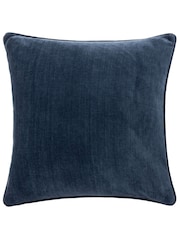Yard 50 x 50cm Heavy Chenille Velvet Piped Feather Filled Cushion - Изображение 1 из 4