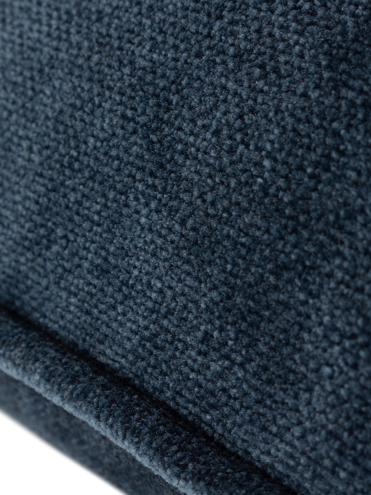 Yard 50 x 50cm Heavy Chenille Velvet Piped Feather Filled Cushion - Image 3 of 4