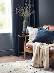 Yard 50 x 50cm Heavy Chenille Velvet Piped Feather Filled Cushion - Изображение 4 из 4