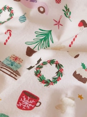 Brushed 100% Cotton Christmas Duvet Cover and Pillowcase Set - Изображение 7 из 8
