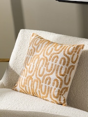 HÖEM Chai Ibizia Abstract Woven 100% Cotton Cushion - Image 1 of 6