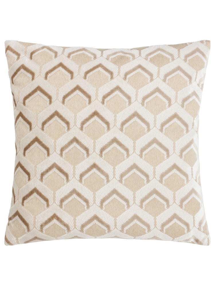 Riva Paoletti 45 x 45cm Ledbury Velvet Jacquard Cushion - Imagem 2 de 6