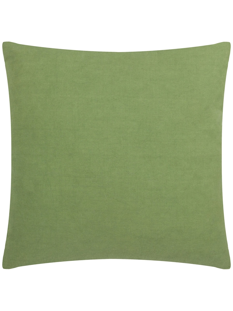 Wylder Multicolour Wallflower Floral 100% Cotton Cushion - Image 2 of 4