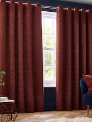 Riva Paoletti Galaxy Chenille Eyelet Curtains - 圖片 1，共 5