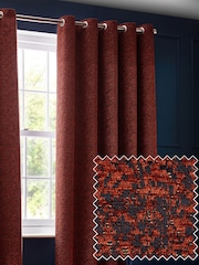 Riva Paoletti Galaxy Chenille Eyelet Curtains - 圖片 2，共 5