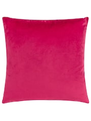 Riva Paoletti Multicolour 45 x 45cm Ledbury Velvet Jacquard Cushion - Image 3 of 6