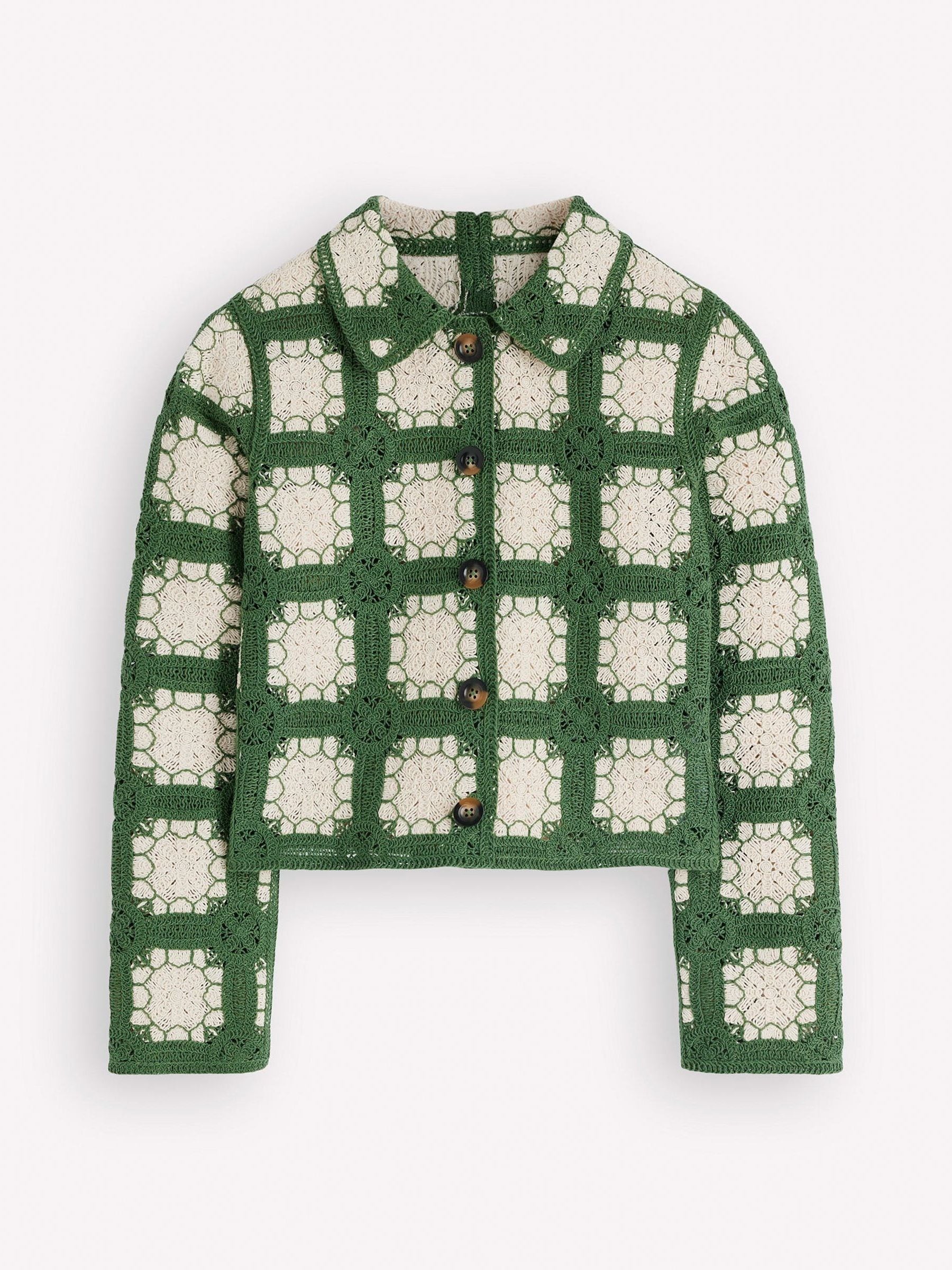 Buy Boden Cream Crochet Jacket from Next USA