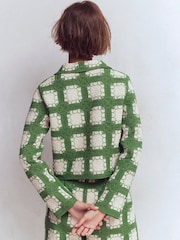 Boden Cream Crochet Jacket - Image 3 of 8