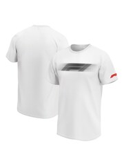 Fanatics Formula 1 Motion Logo Graphic 100% Cotton White T-Shirt - Image 1 of 2