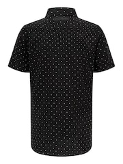 Fanatics Mercedes AMG Petronas F1 Polka Dot Black Shirt - Image 2 of 3
