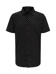 Fanatics Mercedes AMG Petronas F1 Polka Dot Black Shirt - Image 3 of 3