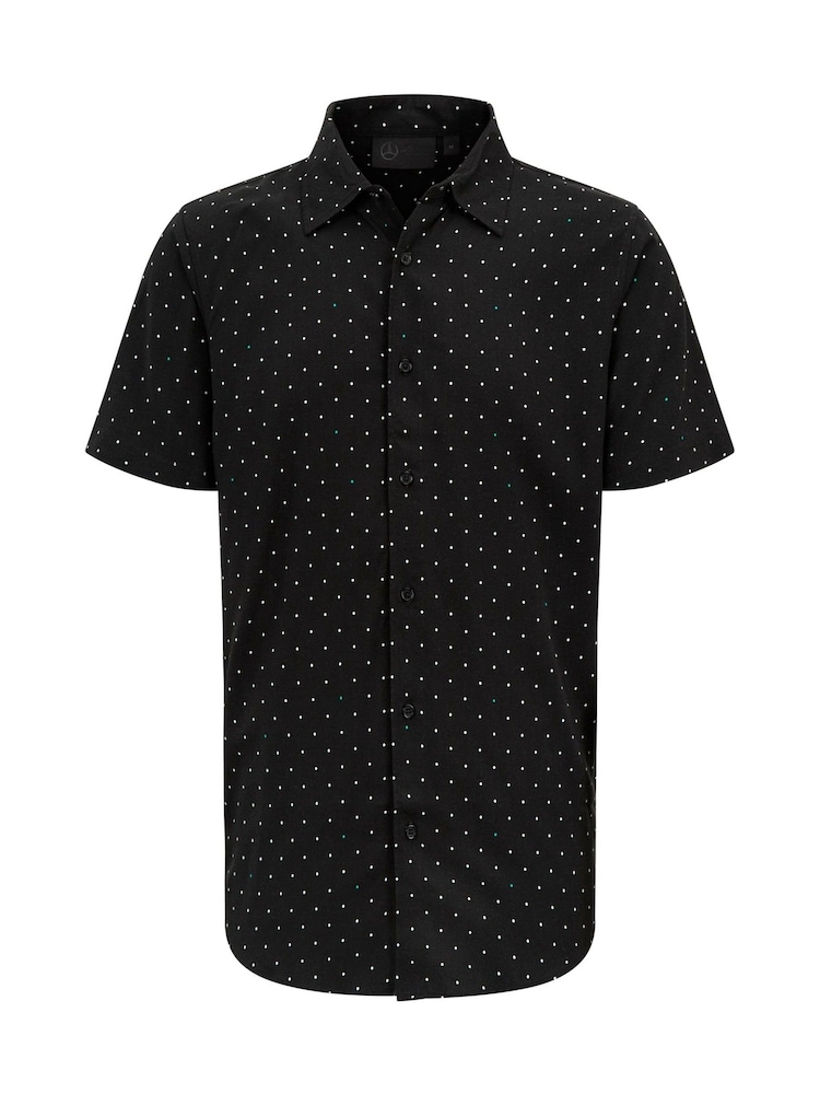 Fanatics Mercedes AMG Petronas F1 Polka Dot Black Shirt - Image 3 of 3