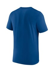Nike Blue England Womens Just Do It 100% Cotton T-Shirt - Image 3 of 3