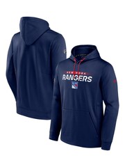 Fanatics Blue NHL New York Rangers Authentic Pro Performance Pullover Hoodie - Image 1 of 3