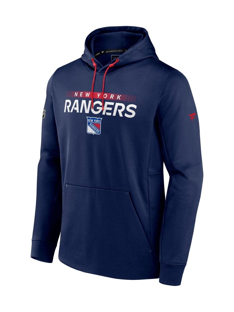 Fanatics Blue NHL New York Rangers Authentic Pro Performance Pullover Hoodie - Image 2 of 3