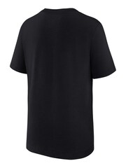 Nike Black Kids Chelsea Mercurial 100% Cotton T-Shirt - Image 3 of 3