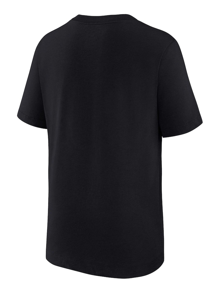 Nike Black Kids Chelsea Mercurial 100% Cotton T-Shirt - Image 3 of 3
