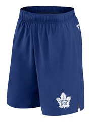 Fanatics Blue NHL Toronto Maple Leafs Authentic Pro Performance Shorts - Image 2 of 4