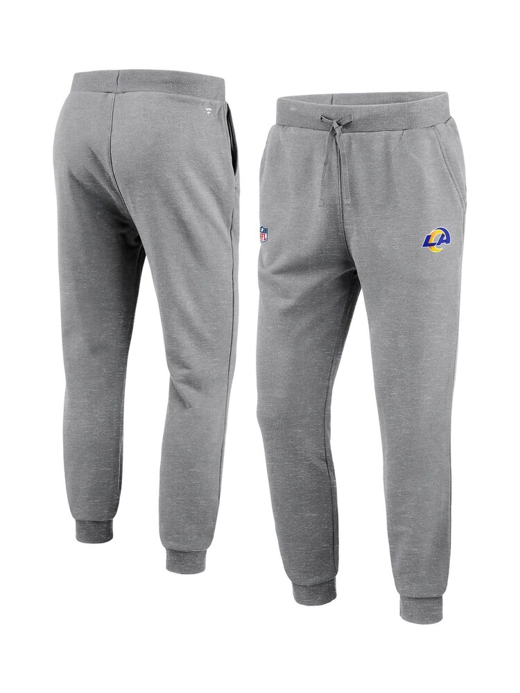 Fanatics Grey NFL Los Angeles Rams Essential Joggers - Image 1 of 4 Fanatics Grey NFL Los Angeles Rams Essential Joggers - Image 1 of 4