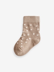Neutral Bear Baby Socks 5 Pack (0mths-2yrs) - Image 5 of 6