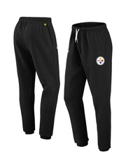 Fanatics NFL Pittsburgh Steelers Fleece Black Tracksuit - Image 3 of 5