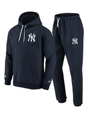 Fanatics Blue MLB New York Yankees Fleece Tracksuit - Image 1 of 4