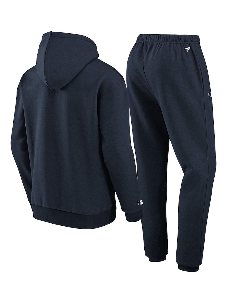 Fanatics Blue MLB New York Yankees Fleece Tracksuit - Image 2 of 4
