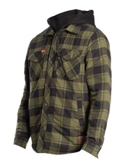 Hard Yakka Green Quilted Flannel Shacket - Image 3 of 3