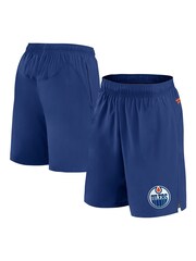 Fanatics Blue NHL Edmonton Oilers Authentic Pro Performance Shorts - Image 1 of 4