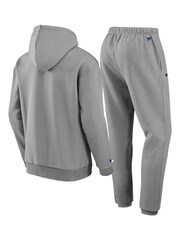 Fanatics MLB Los Angeles Dodgers Fleece Grey Tracksuit - Image 2 of 5